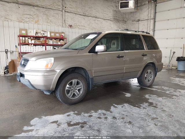 2005 Honda Pilot Ex-l მანქანა იყიდება აუქციონზე, vin: 2HKYF18655H531804, აუქციონის ნომერი: 45849876
