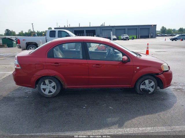 Aukcja sprzedaży 2008 Chevrolet Aveo Ls, vin: KL1TD56698B017803, numer aukcji: 45849911