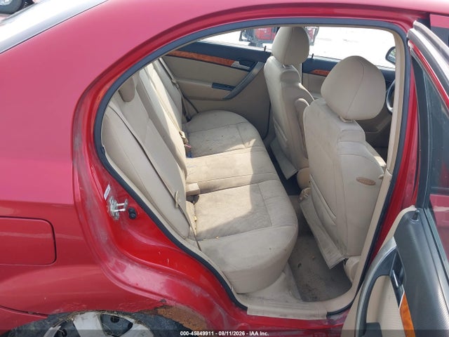 Aukcja sprzedaży 2008 Chevrolet Aveo Ls, vin: KL1TD56698B017803, numer aukcji: 45849911