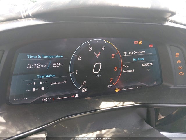 Продажа на аукционе авто 2022 Chevrolet Corvette Stingray Rwd  1lt, vin: 1G1YA2D40N5104502, номер лота: 45849967