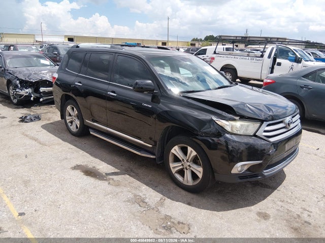 Продажа на аукционе авто 2013 Toyota Highlander Limited V6, vin: 5TDYK3EH6DS112253, номер лота: 45849982