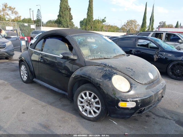 2004 Volkswagen New Beetle Gls მანქანა იყიდება აუქციონზე, vin: 3VWCM31Y44M351985, აუქციონის ნომერი: 45849983