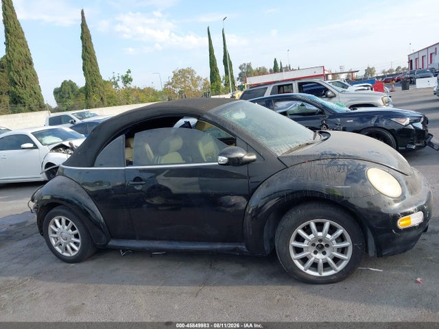 2004 Volkswagen New Beetle Gls მანქანა იყიდება აუქციონზე, vin: 3VWCM31Y44M351985, აუქციონის ნომერი: 45849983