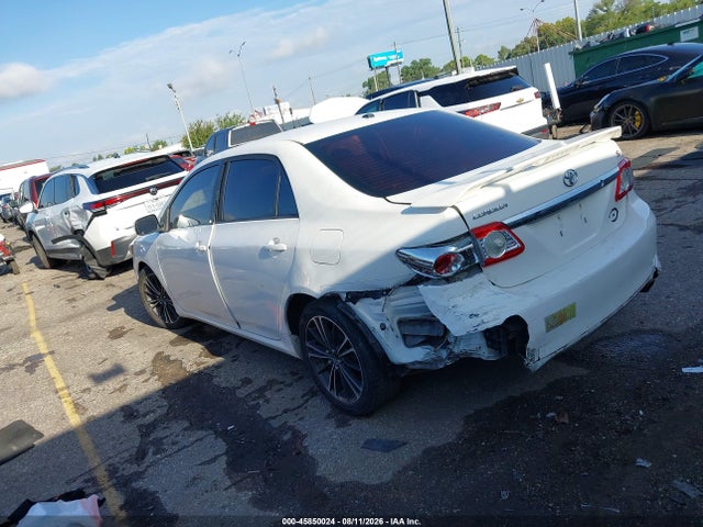 2011 Toyota Corolla S მანქანა იყიდება აუქციონზე, vin: 2T1BU4EE0BC713286, აუქციონის ნომერი: 45850024