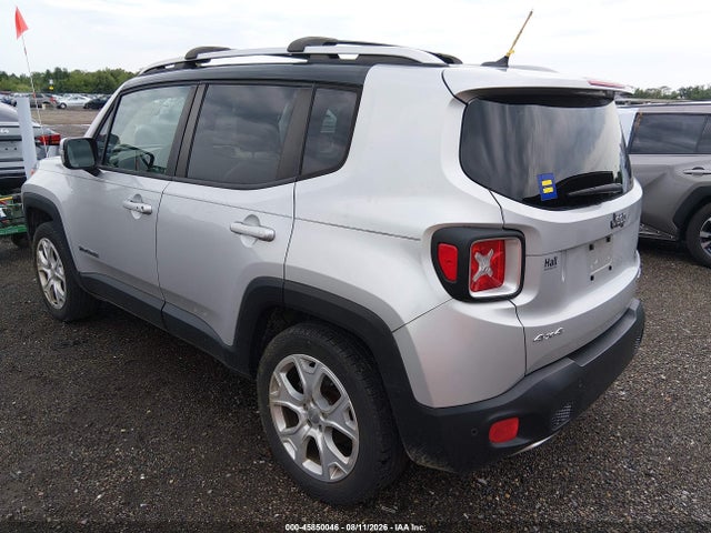 Продаж на аукціоні авто 2015 Jeep Renegade Limited, vin: ZACCJBDT3FPC48918, номер лоту: 45850046