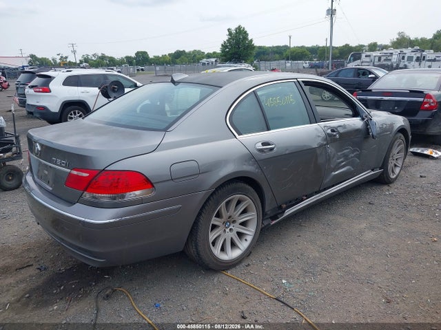 Aukcja sprzedaży 2006 Bmw 750i, vin: WBAHL83546DT03278, numer aukcji: 45850115