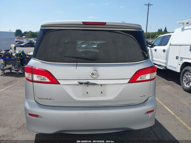 Auction sale of the 2014 Nissan Quest Sv, vin: JN8AE2KP3E9107496, lot number: 45850144