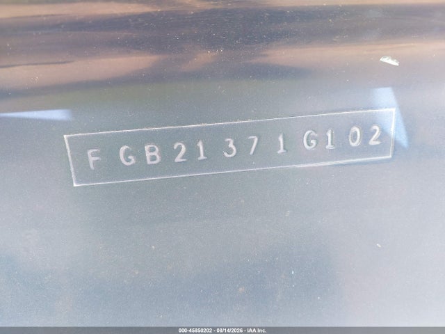45850202 :رقم المزاد ، FGB21371G102 vin ، 2002 Chaparral Other مزاد بيع