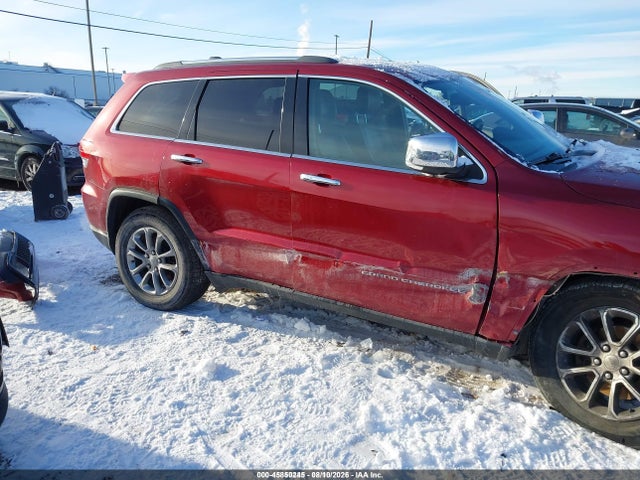 2014 Jeep Grand Cherokee Limited მანქანა იყიდება აუქციონზე, vin: 1C4RJFBG2EC200529, აუქციონის ნომერი: 45850245