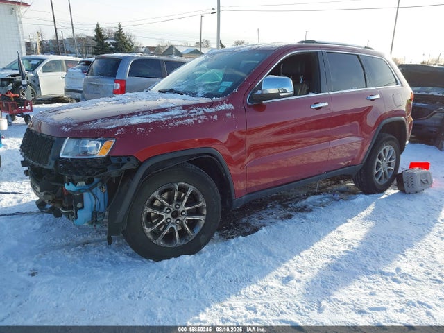 2014 Jeep Grand Cherokee Limited მანქანა იყიდება აუქციონზე, vin: 1C4RJFBG2EC200529, აუქციონის ნომერი: 45850245