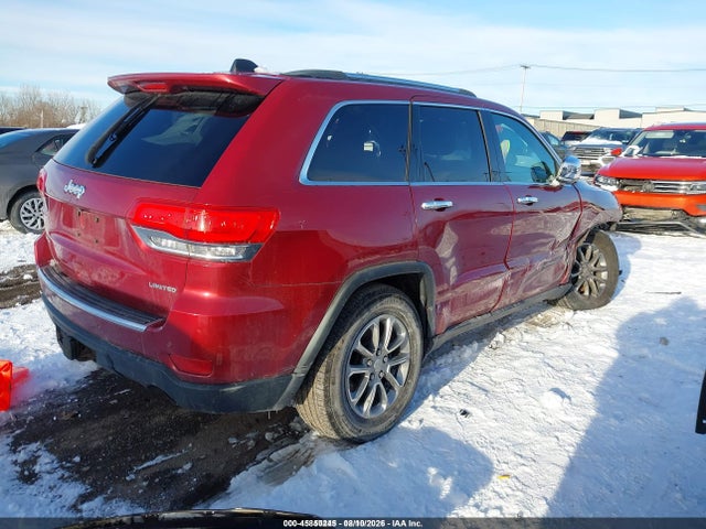 2014 Jeep Grand Cherokee Limited მანქანა იყიდება აუქციონზე, vin: 1C4RJFBG2EC200529, აუქციონის ნომერი: 45850245