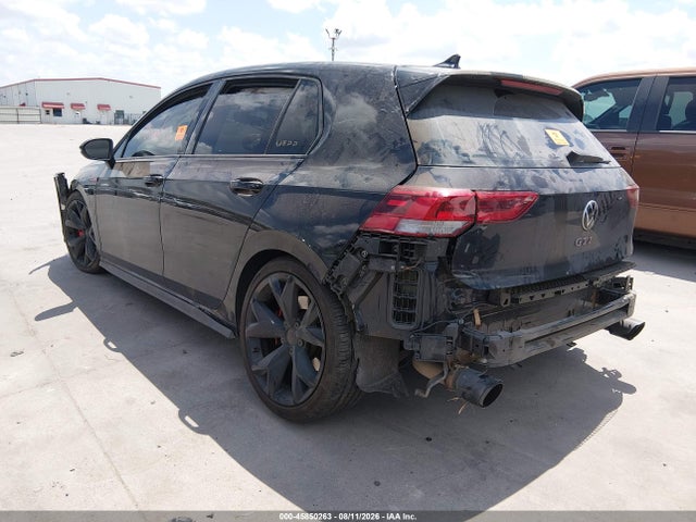 45850263 :رقم المزاد ، WVW387CD9NW136211 vin ، 2022 Volkswagen Golf Gti 2.0t Se مزاد بيع