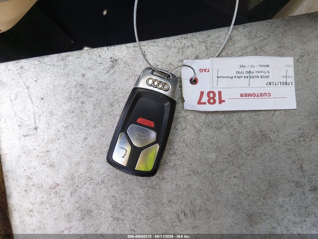 2018 Audi A4 2.0t Tech Ultra Premium/2.0t Ultra Premium მანქანა იყიდება აუქციონზე, vin: WAUKMAF42JA173945, აუქციონის ნომერი: 45850315