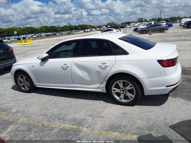 2018 Audi A4 2.0t Tech Ultra Premium/2.0t Ultra Premium მანქანა იყიდება აუქციონზე, vin: WAUKMAF42JA173945, აუქციონის ნომერი: 45850315