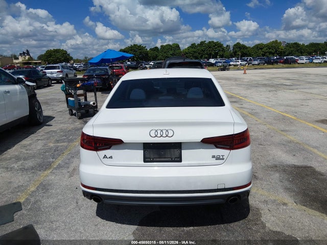 2018 Audi A4 2.0t Tech Ultra Premium/2.0t Ultra Premium მანქანა იყიდება აუქციონზე, vin: WAUKMAF42JA173945, აუქციონის ნომერი: 45850315