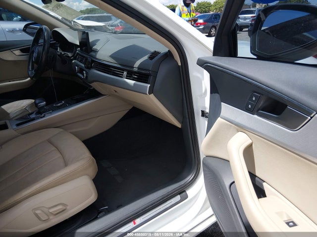 2018 Audi A4 2.0t Tech Ultra Premium/2.0t Ultra Premium მანქანა იყიდება აუქციონზე, vin: WAUKMAF42JA173945, აუქციონის ნომერი: 45850315