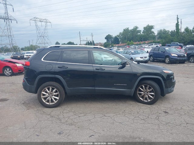 2014 Jeep Cherokee Limited მანქანა იყიდება აუქციონზე, vin: 1C4PJMDS0EW210780, აუქციონის ნომერი: 45850329