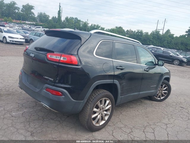 2014 Jeep Cherokee Limited მანქანა იყიდება აუქციონზე, vin: 1C4PJMDS0EW210780, აუქციონის ნომერი: 45850329