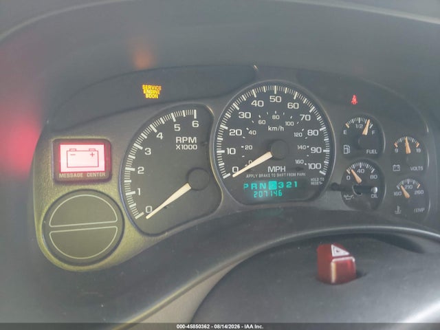 45850362 :رقم المزاد ، 1GKEK13T21J312753 vin ، 2001 Gmc Yukon Sle مزاد بيع
