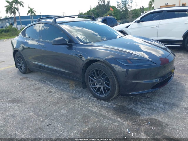 2025 Tesla Model 3 Long Range Rear-wheel Drive/standard Rear-wheel Drive მანქანა იყიდება აუქციონზე, vin: 5YJ3E1EA6SF998777, აუქციონის ნომერი: 45850382