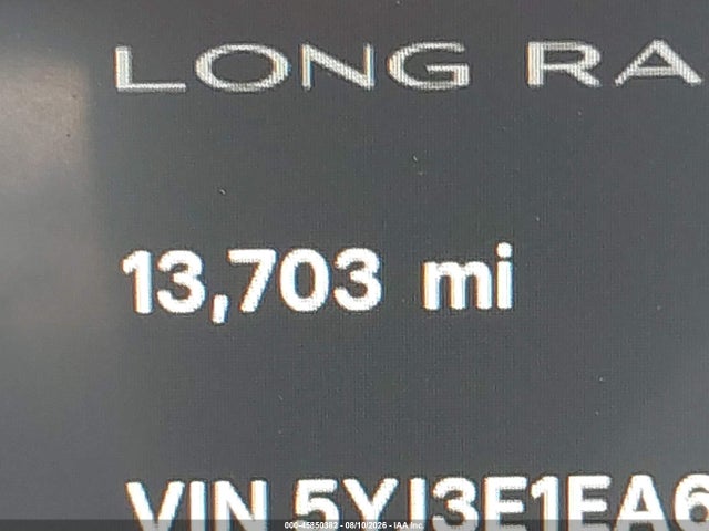2025 Tesla Model 3 Long Range Rear-wheel Drive/standard Rear-wheel Drive მანქანა იყიდება აუქციონზე, vin: 5YJ3E1EA6SF998777, აუქციონის ნომერი: 45850382