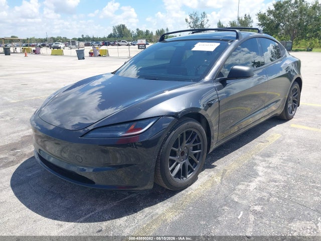 2025 Tesla Model 3 Long Range Rear-wheel Drive/standard Rear-wheel Drive მანქანა იყიდება აუქციონზე, vin: 5YJ3E1EA6SF998777, აუქციონის ნომერი: 45850382