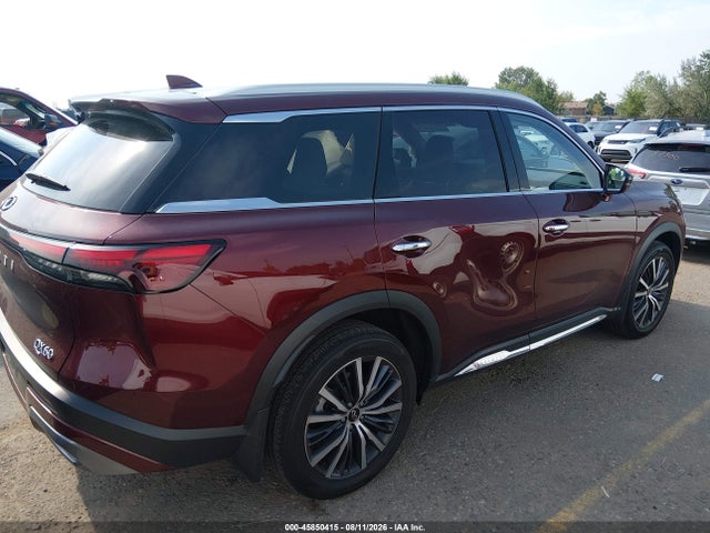 2025 Infiniti Qx60 Sensory Awd მანქანა იყიდება აუქციონზე, vin: 5N1AL1GSXSC346451, აუქციონის ნომერი: 45850415