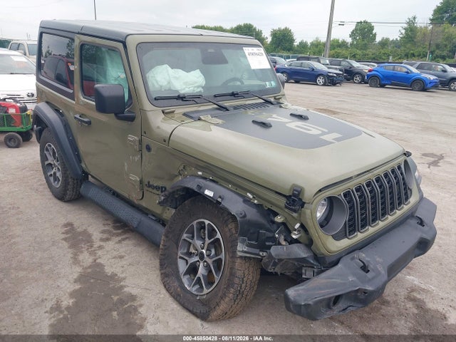 Aukcja sprzedaży 2026 Jeep Wrangler Sport S 4x4, vin: 1C4PJXANXTW202666, numer aukcji: 45850428