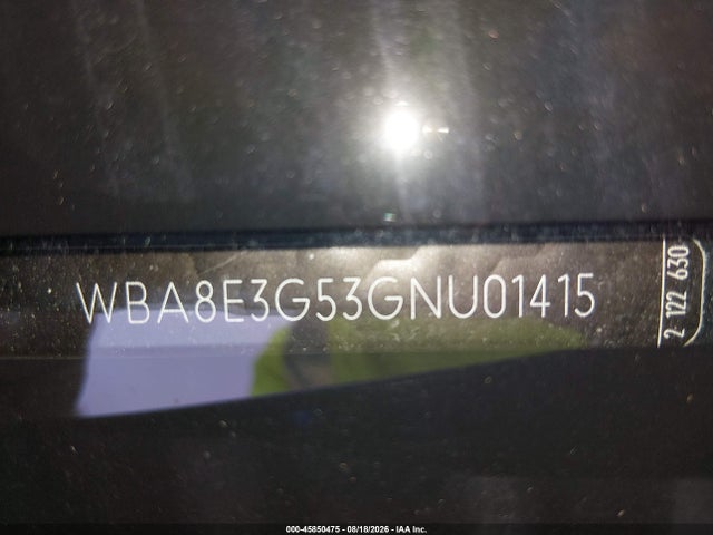 Продаж на аукціоні авто 2016 Bmw 328i Xdrive, vin: WBA8E3G53GNU01415, номер лоту: 45850475