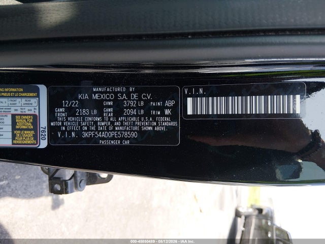 KIA Forte Gt-line 2023 3KPF54AD0PE578590 Image 9
