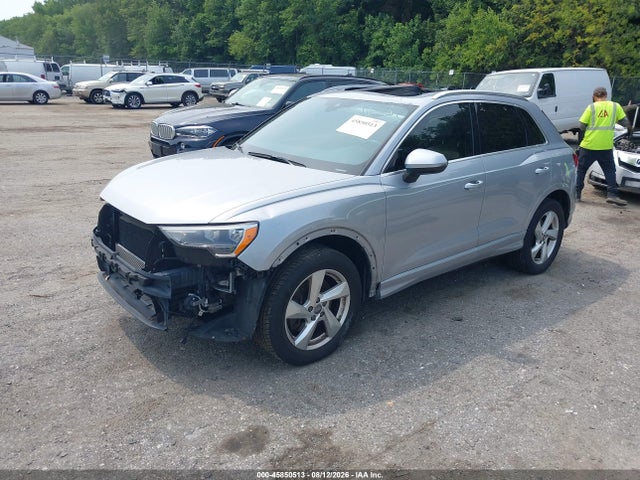 Продаж на аукціоні авто 2020 Audi Q3 Premium 45 Tfsi Quattro Tiptronic, vin: WA1AECF39L1044547, номер лоту: 45850513