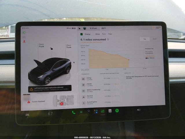 Продажа на аукционе авто 2023 Tesla Model Y Awd/long Range Dual Motor All-wheel Drive, vin: 7SAYGDEE5PF960083, номер лота: 45850538