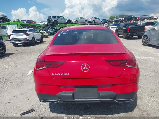 Продаж на аукціоні авто 2020 Mercedes-benz Cla 250, vin: WDD5J4GBXLN071821, номер лоту: 45850565
