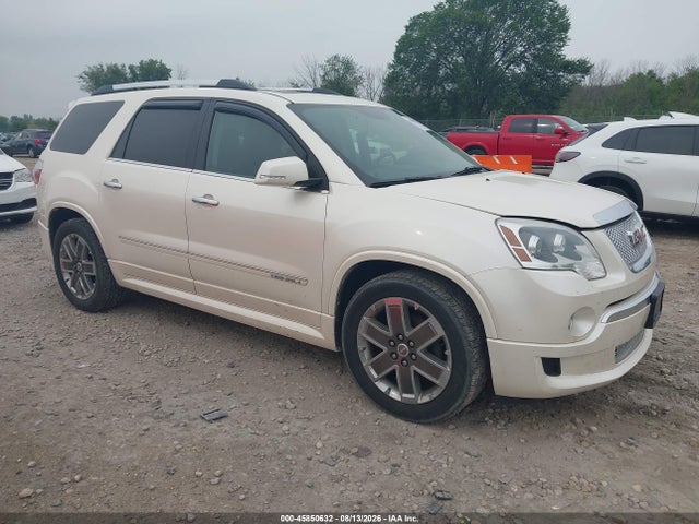 45850632 :رقم المزاد ، 1GKKVTED8CJ331032 vin ، 2012 Gmc Acadia Denali مزاد بيع