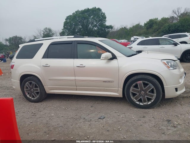 45850632 :رقم المزاد ، 1GKKVTED8CJ331032 vin ، 2012 Gmc Acadia Denali مزاد بيع