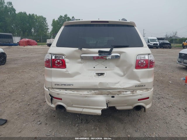 45850632 :رقم المزاد ، 1GKKVTED8CJ331032 vin ، 2012 Gmc Acadia Denali مزاد بيع