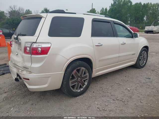 45850632 :رقم المزاد ، 1GKKVTED8CJ331032 vin ، 2012 Gmc Acadia Denali مزاد بيع