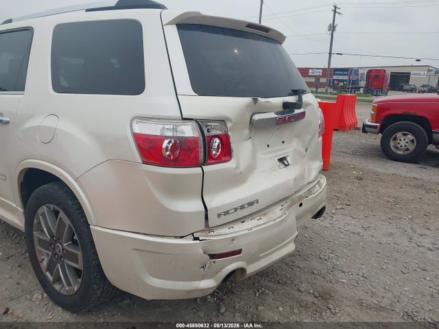 45850632 :رقم المزاد ، 1GKKVTED8CJ331032 vin ، 2012 Gmc Acadia Denali مزاد بيع