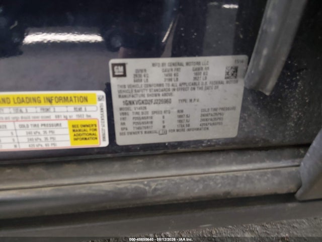 Продажа на аукционе авто 2015 Chevrolet Traverse Lt, vin: 1GNKVGKD2FJ226960, номер лота: 45850640