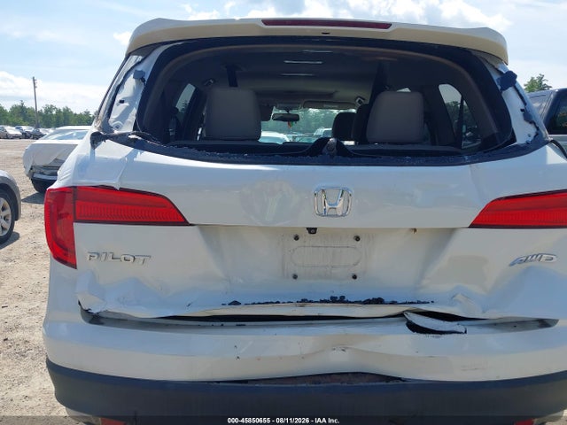 5FNYF6H58GB046868 Honda Pilot Ex-l