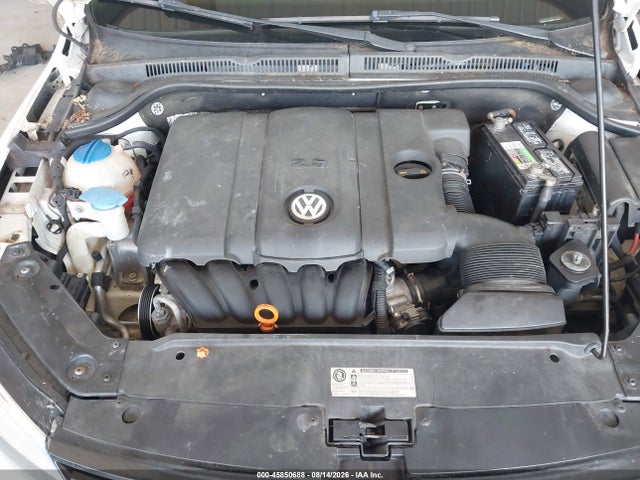2011 Volkswagen Jetta 2.5l Se მანქანა იყიდება აუქციონზე, vin: 3VWDZ7AJ9BM110680, აუქციონის ნომერი: 45850688