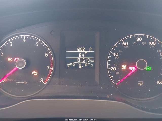 2011 Volkswagen Jetta 2.5l Se მანქანა იყიდება აუქციონზე, vin: 3VWDZ7AJ9BM110680, აუქციონის ნომერი: 45850688