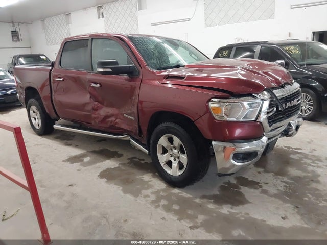 Auction sale of the 2019 Ram 1500 Big Horn/lone Star  4x4 5'7 Box, vin: 1C6SRFFT7KN695836, lot number: 45850729