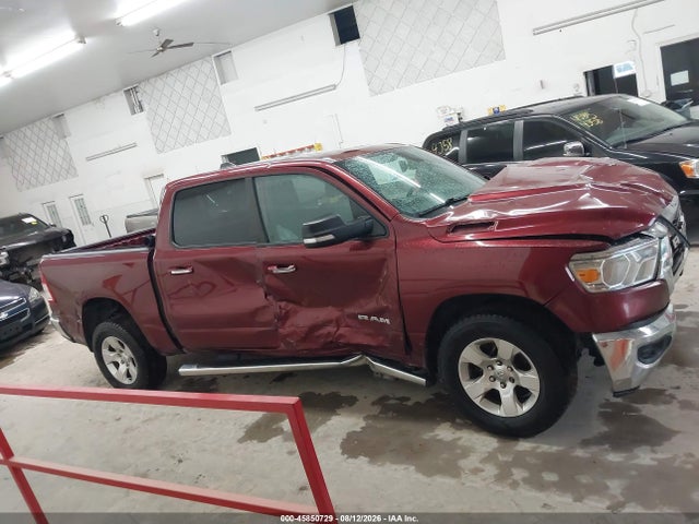 Aukcja sprzedaży 2019 Ram 1500 Big Horn/lone Star  4x4 5'7 Box, vin: 1C6SRFFT7KN695836, numer aukcji: 45850729