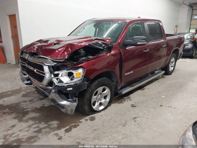 Aukcja sprzedaży 2019 Ram 1500 Big Horn/lone Star  4x4 5'7 Box, vin: 1C6SRFFT7KN695836, numer aukcji: 45850729