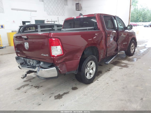 Aukcja sprzedaży 2019 Ram 1500 Big Horn/lone Star  4x4 5'7 Box, vin: 1C6SRFFT7KN695836, numer aukcji: 45850729
