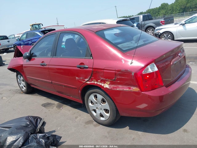 45850848 :رقم المزاد ، KNAFE121765332887 vin ، 2006 Kia Spectra Ex/lx/sx مزاد بيع