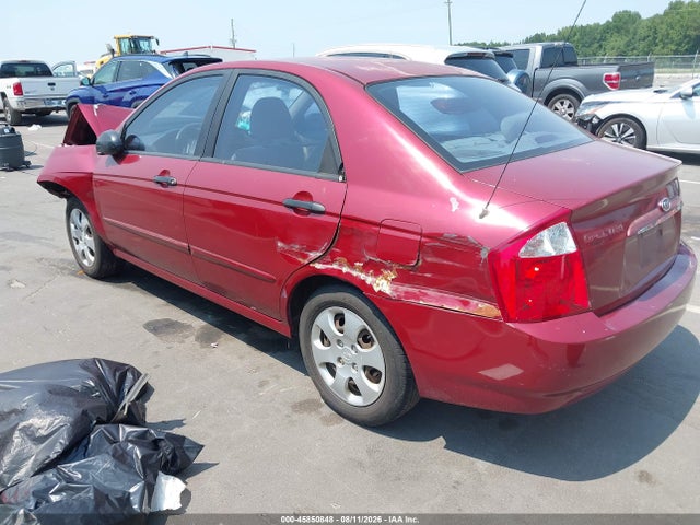 45850848 :رقم المزاد ، KNAFE121765332887 vin ، 2006 Kia Spectra Ex/lx/sx مزاد بيع