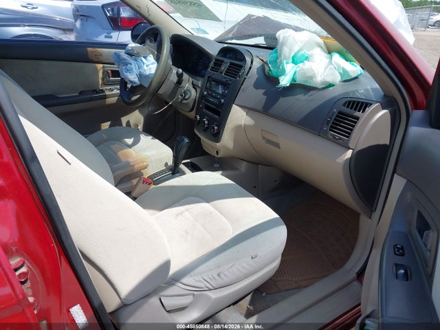 45850848 :رقم المزاد ، KNAFE121765332887 vin ، 2006 Kia Spectra Ex/lx/sx مزاد بيع