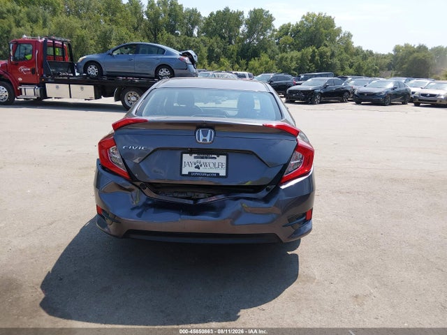 45850863 :رقم المزاد ، 19XFC2F58GE013449 vin ، 2016 Honda Civic Lx مزاد بيع